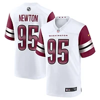 Men's Nike Jer'Zhan Newton  White Washington Commanders Game Jersey