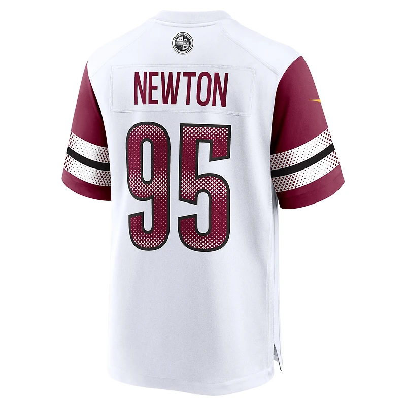 Men's Nike Jer'Zhan Newton  White Washington Commanders Game Jersey