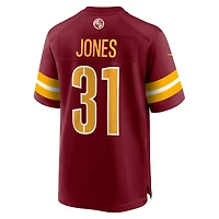 Maillot Nike Jonathan Jones Bordeaux pour homme des Washington Commanders