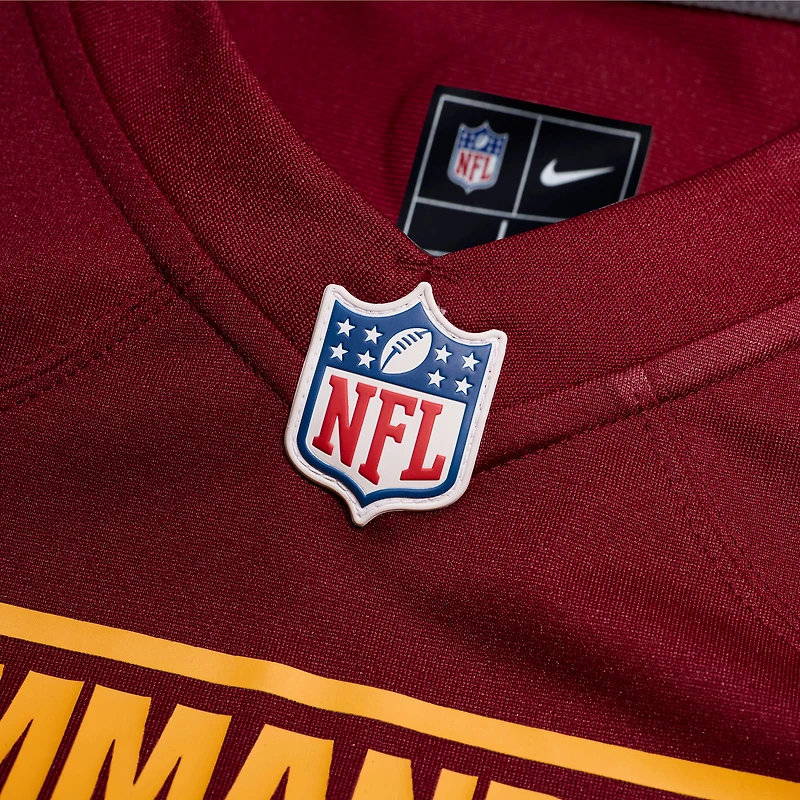 Maillot de match Nike Josh Conerly Jr. bordeaux des Washington Commanders pour homme