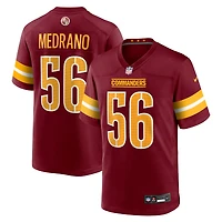 Maillot Nike Kain Medrano Bordeaux pour homme des Washington Commanders