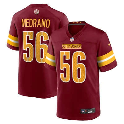 Maillot Nike Kain Medrano Bordeaux pour homme des Washington Commanders