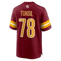 Men's Nike Laremy Tunsil  Burgundy Washington Commanders Team Game Jersey