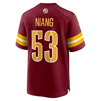 Maillot Nike Lucas Niang Bordeaux pour homme des Washington Commanders