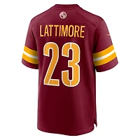 Men's Nike Marshon Lattimore Washington Commanders Game Jersey