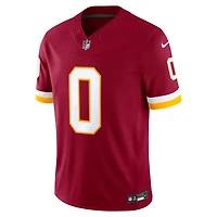 Men's Nike Mike Sainristil Burgundy Washington Commanders Vapor F.U.S.E. Stitched Limited Jersey