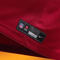 Men's Nike Mike Sainristil Burgundy Washington Commanders Vapor F.U.S.E. Stitched Limited Jersey