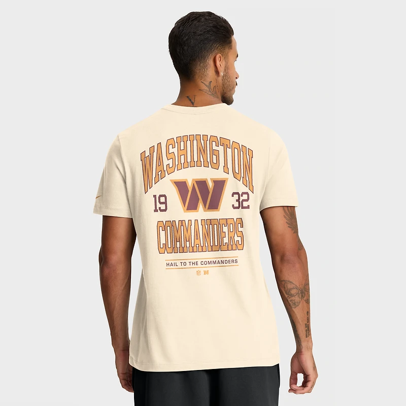 Men's Nike Natural Washington Commanders Freestyle Essential T-Shirt