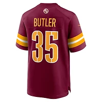 Maillot de match joueur Nike Percy Butler pour hommes, bordeaux, Washington Commanders