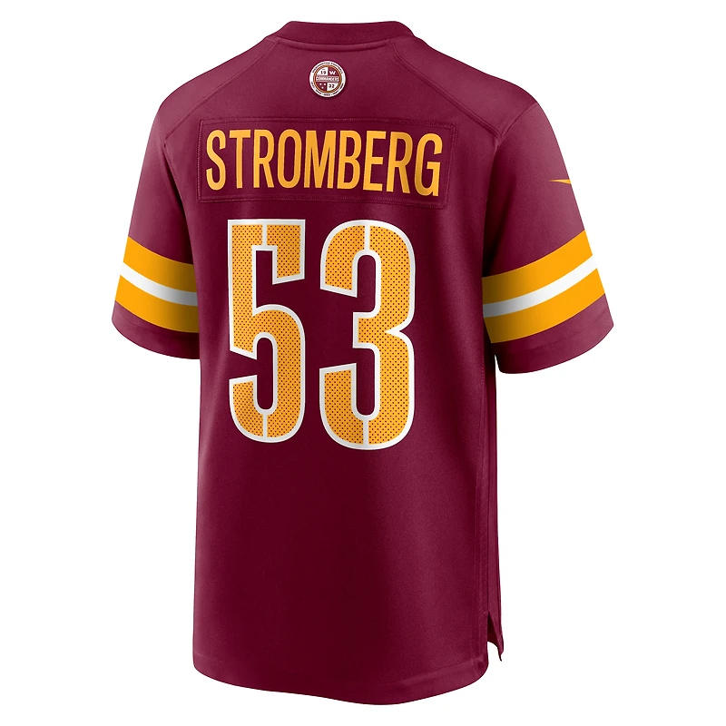 Men's Nike Ricky Stromberg Burgundy Washington Commanders Team Game Jersey