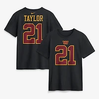 Men's Nike Sean Taylor Black Washington Commanders Retired Name & Number T-Shirt