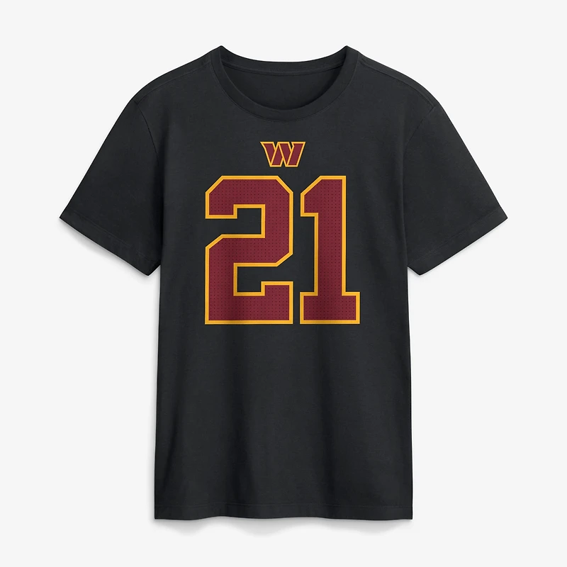 Men's Nike Sean Taylor Black Washington Commanders Retired Name & Number T-Shirt