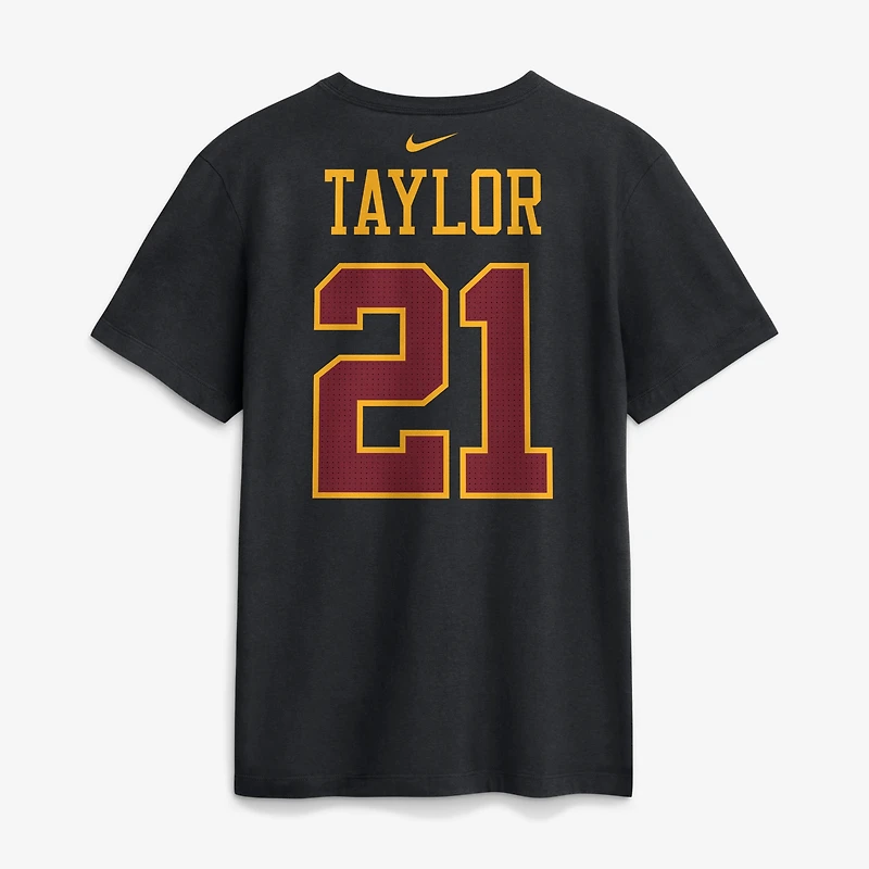 Men's Nike Sean Taylor Black Washington Commanders Retired Name & Number T-Shirt