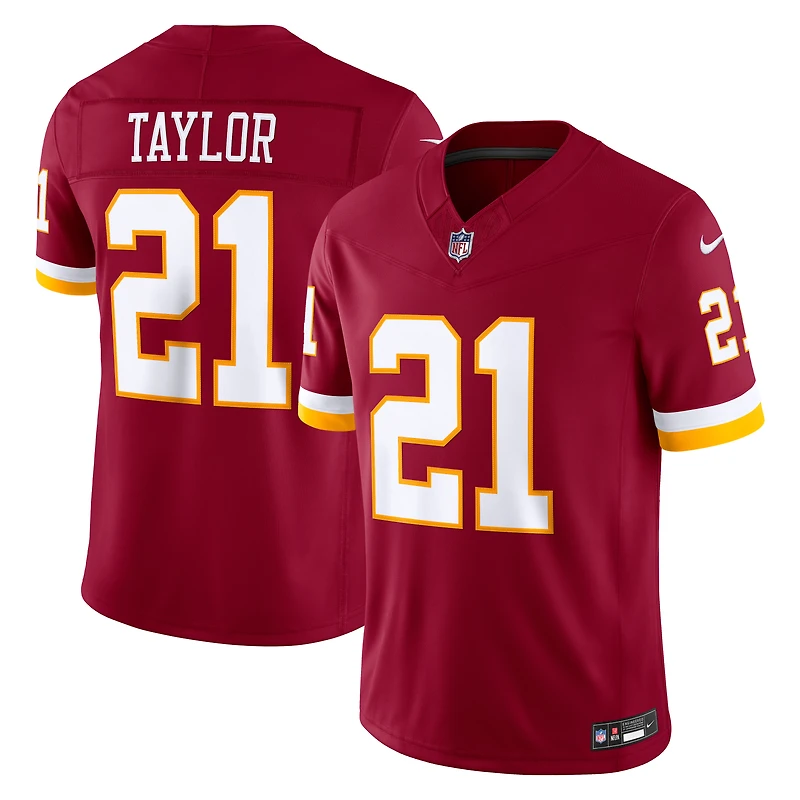 Men's Nike Sean Taylor Burgundy Washington Commanders Team Vapor F.U.S.E. Stitched Retired Limited Jersey