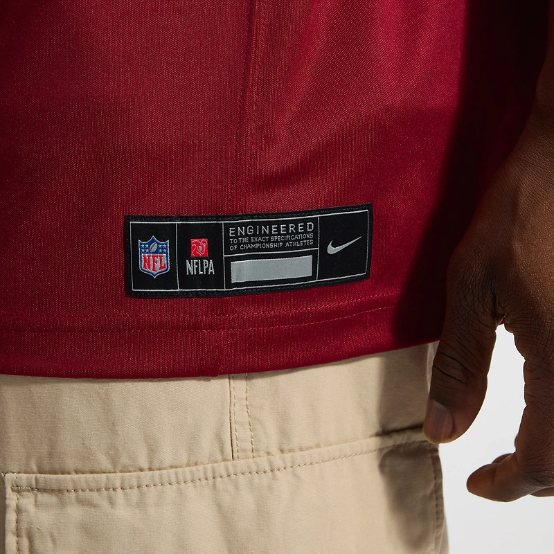 Men's Nike Terry McLaurin White Washington Commanders Vapor F.U.S.E. Stitched Limited Jersey