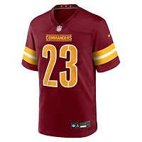 Maillot Nike Trey Amos bordeaux pour homme des Washington Commanders