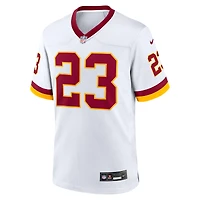 Maillot Nike Trey Amos blanc pour homme, édition Super Bowl, Washington Commanders