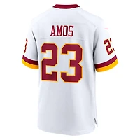 Maillot Nike Trey Amos blanc pour homme, édition Super Bowl, Washington Commanders