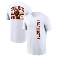 T-shirt Nike Essential blanc Washington Commanders pour homme