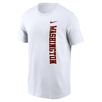 T-shirt Nike Essential blanc Washington Commanders pour homme