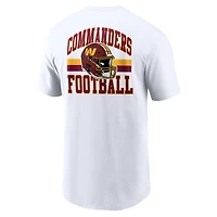 T-shirt Nike Essential blanc Washington Commanders pour homme