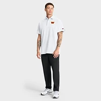 Men's Nike White Washington Commanders Sideline Woven Dri-FIT Polo