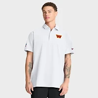Polo tissé Nike Dri-FIT blanc Washington Commanders pour homme