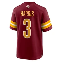 Maillot Nike Will Harris bordeaux pour homme des Washington Commanders