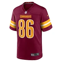 Men's Nike Zach Ertz  Burgundy Washington Commanders Game Jersey