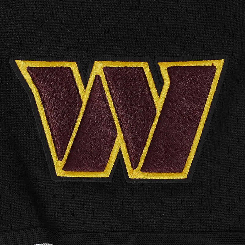 Maillot de baseball à boutons en maille Pro Standard Jayden Daniels pour homme, noir, Washington Commanders