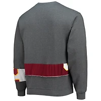 Refried Apparel Gris Washington Commanders Sweat-shirt durable pour homme
