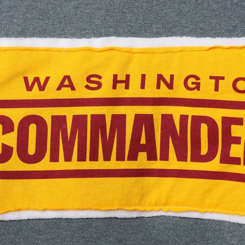 Refried Apparel Gris Washington Commanders Sweat-shirt durable pour homme
