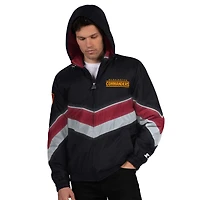 Veste zippée complète pour homme Washington Commanders Thursday Night Gridiron, noire/bordeaux