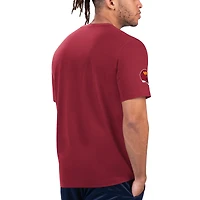 T-shirt graphique Starter Burgundy/Gold Washington Commanders Finish Line Extreme pour hommes