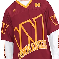 Men's Starter  Burgundy/White Washington Commanders Short Sleeve & Long T-Shirt Combo Pack