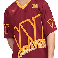 Pack de t-shirts à manches courtes et longues Starter pour homme, bordeaux blanc, Washington Commanders