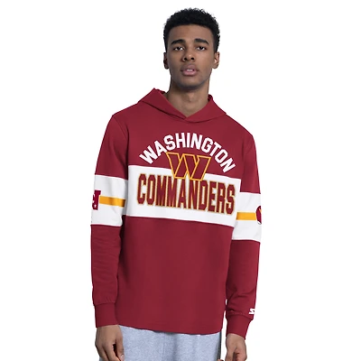Sweat à capuche Starter bordeaux Washington Commanders Fullback pour homme