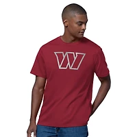 T-shirt Starter bordeaux pour homme, Washington Commanders, match de football américain du jeudi soir