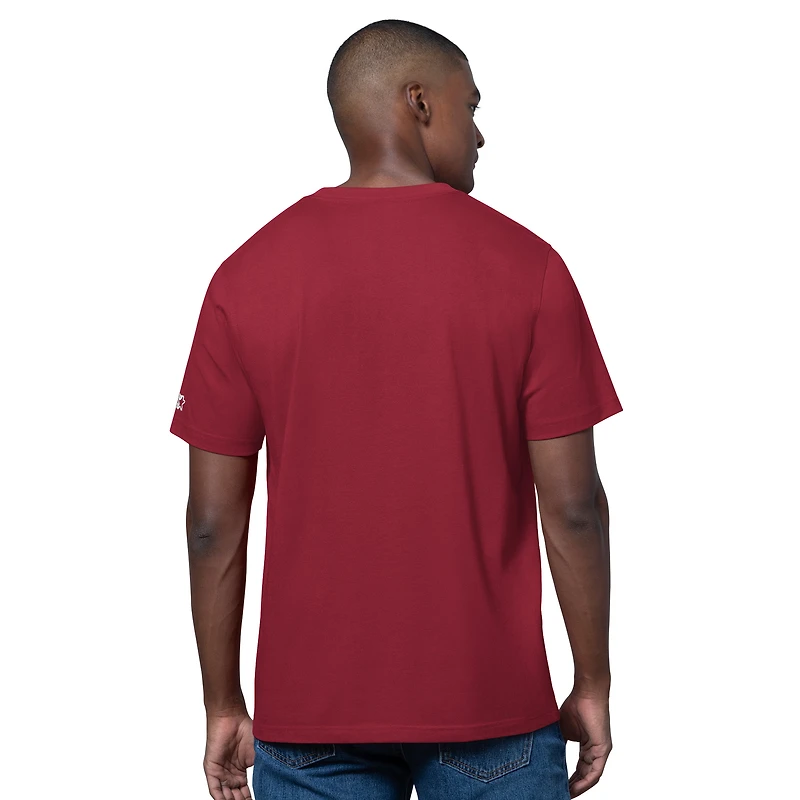Men's Starter Burgundy Washington Commanders Thursday Night Gridiron T-Shirt
