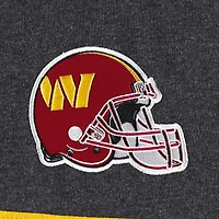 Sweat à capuche Starter Heather Charcoal/Bourgogne Washington Commanders Extreme pour homme