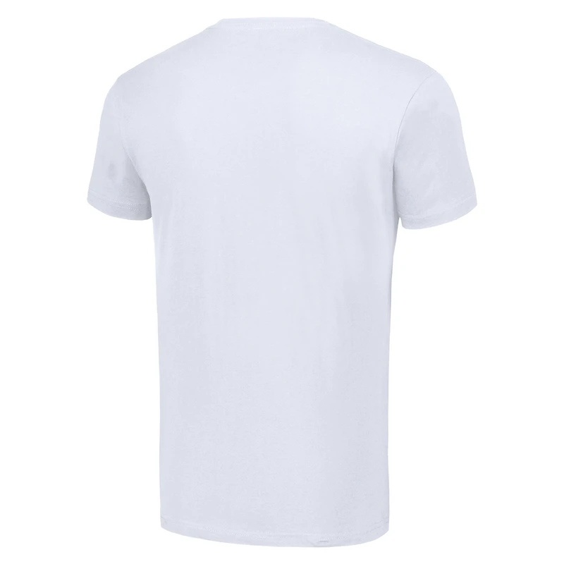 T-shirt blanc pour homme avec logo de l'équipe inspirée des années 80 Washington Commanders