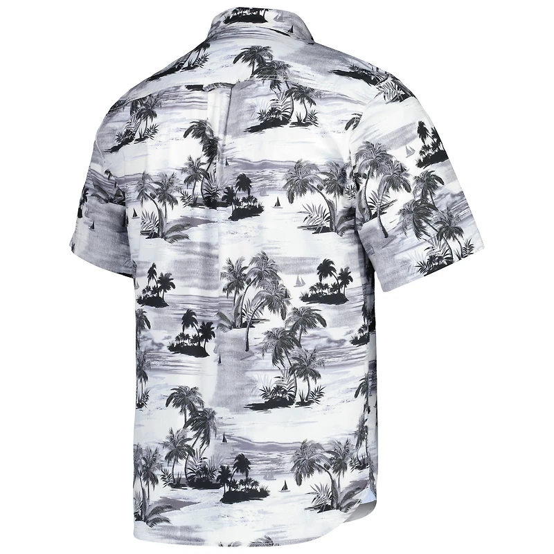 Men's Tommy Bahama Black Washington Commanders Sport Tropical Horizons Button-Up Shirt