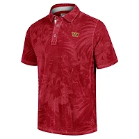 Men's Tommy Bahama Burgundy Washington Commanders Sport Santiago Paradise Polo