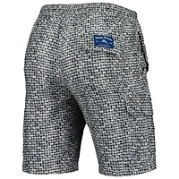 Short de bain Tommy Bahama Washington Commanders Baja Geo Wave gris pour homme