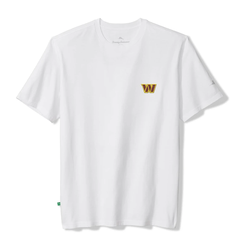 Men's Tommy Bahama White Washington Commanders Tailgate State of Mind T-Shirt