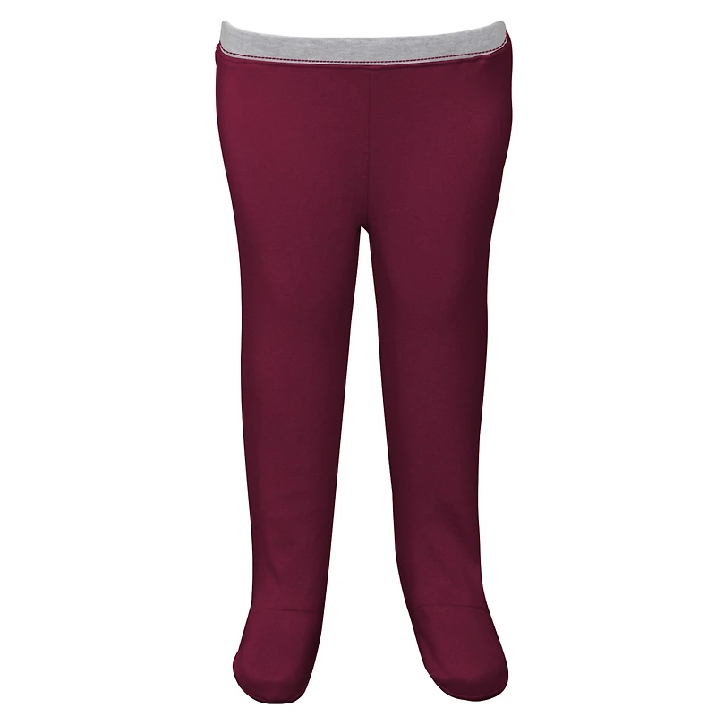 Ensemble pantalon et bonnet pour nouveau-né bébé Washington Commanders Dream Team blanc/bordeaux