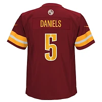 Preschool Nike Jayden Daniels Burgundy Washington Commanders Team Player Game Jersey