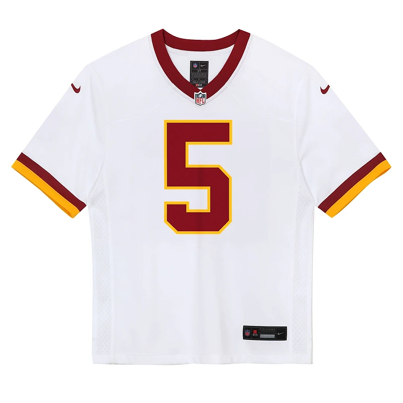 Preschool Nike Jayden Daniels White Washington Commanders Game Super Bowl Era Jersey