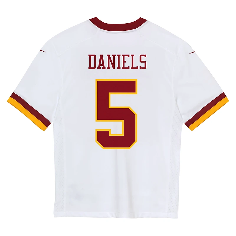 Preschool Nike Jayden Daniels White Washington Commanders Game Super Bowl Era Jersey
