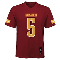 Maillot de joueur réplique bordeaux des Washington Commanders Jayden Daniels pour enfants d'âge préscolaire
